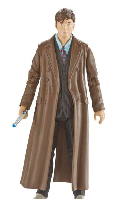 Doctor Who Action Figure (w3) - 10th Dr Long Coa