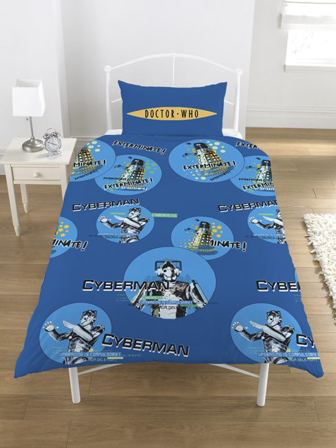 Doctor Who Duvet Cover and Pillowcase `otary`Design Dr Bedding