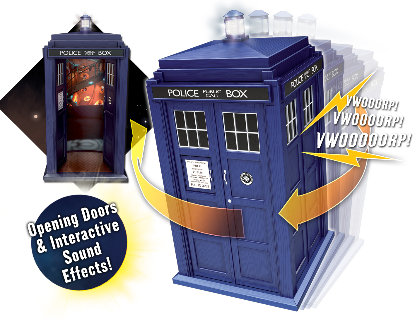 Doctor Who Flight Controlled Tardis (2010)