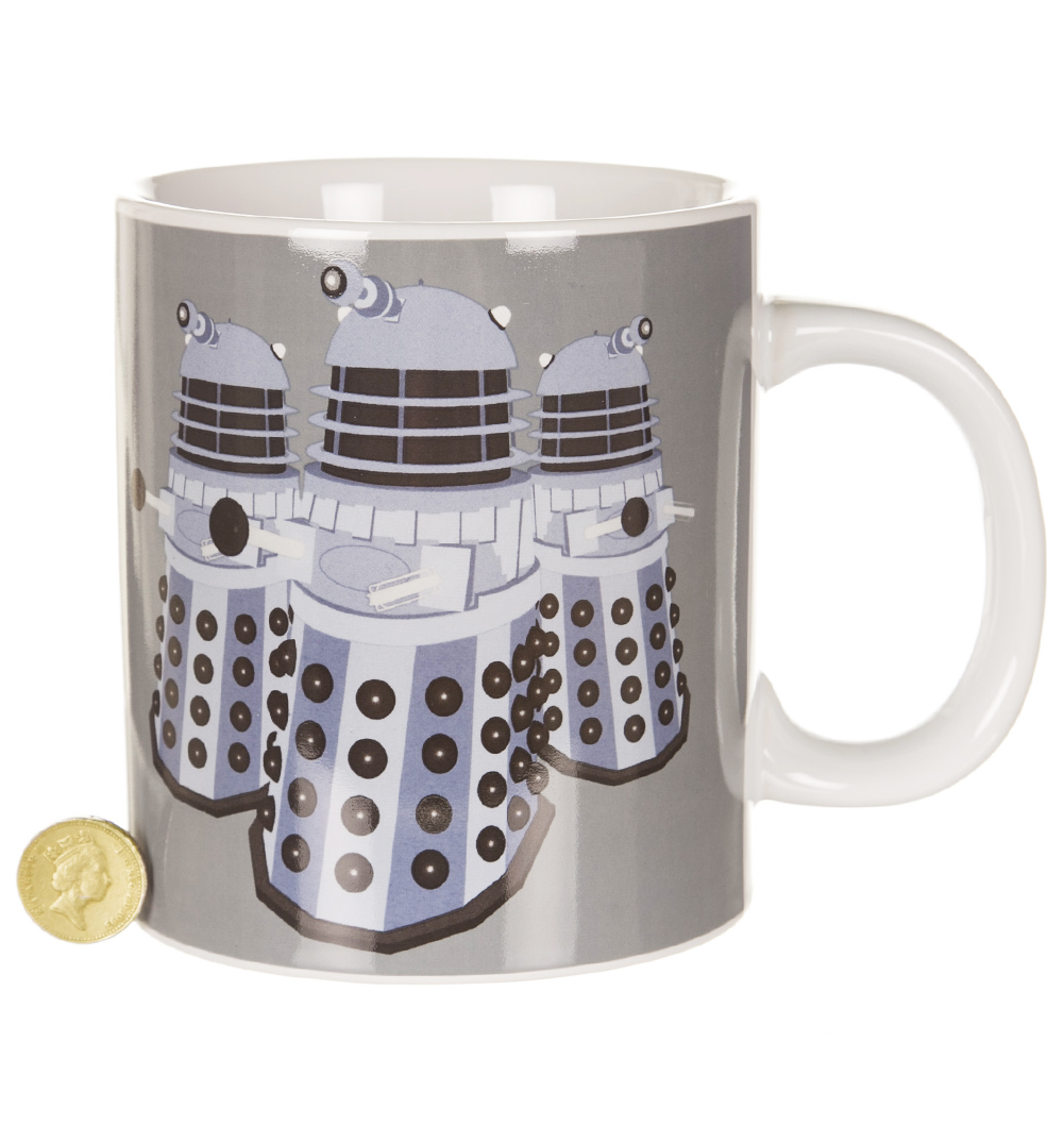 Doctor Who GIANT Daleks Exterminate Mug