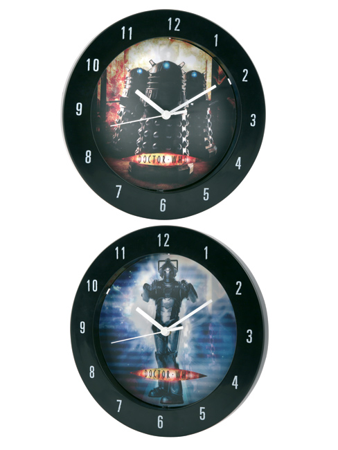 Doctor Who Lenticular Wall Clock Dr