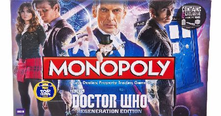 Doctor Who Monopoly Game Set