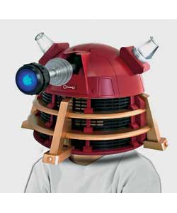 Red Supreme Dalek Voice Changer Helmet