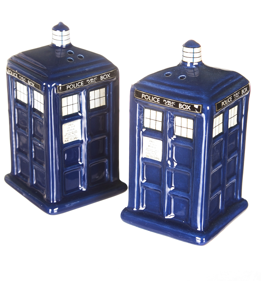 Doctor Who Tardis Salt And Pepper Shakers