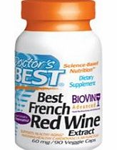 Doctors Best French Red Wine Extract 60mg 90 Capsules