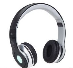 Foldable Bluetooth Stereo Wireless Headphone Rechargeable Headset Earphone MP3 player with FM Radio Function Mic FM TF Slot for iPhone5/5s/5c/4s/4,iPad,ipod,Samsung Galaxy, HTC,PC (White)