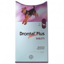 Bayer Drontal Plus Flavour Dog Worming Tablet 2