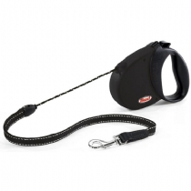 Flexi Comfort Cord Black 5M Large - Dogs Up To
