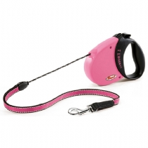 Flexi Comfort Cord Pink 5M Medium - Dogs Up To
