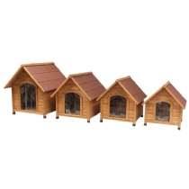 Home Time Classic Wooden Kennel Giant Double -