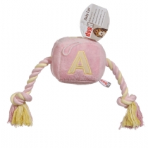 It Baby Luv Plush Block With Rope Pink