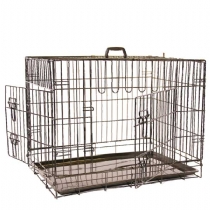 Mikki 2 Door Dog Cage Extra Small - 63 x 48 x 55cm