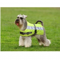 Petlife Flecta Hi Vis Dog Jacket Yellow 16
