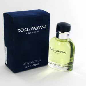 Dolce and Gabbana Homme Aftershave Splash 75ml