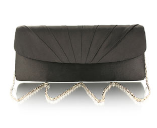 Clutch With Pleat Detail