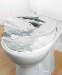 Dolphin Picture Toilet Seat