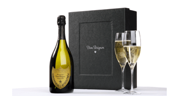 Dom Perignon and Flutes