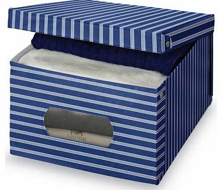 Blue Matching PVC Box with Window - Extra Large.