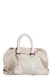 all over lace bowler bag