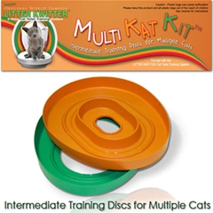 Doogies Litter Kwitter Multi-Cat Toilet Training Kit by