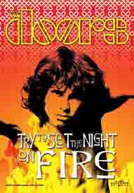 The Doors Set The Night On Fire Textile Poster