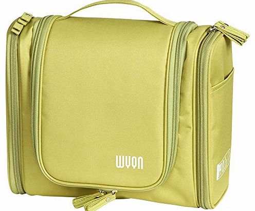 High Capacity Travel Toiletry Bag Wash Gargle Bag Storage Bag Waterproof Toilet Package KH-N Cosmetic Makeup Pouch for Hiking Camping - A Thoughtful Gift for Friends & Family (green)