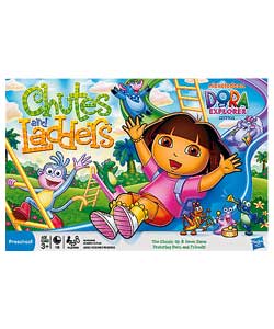 Dora the Explorer Chutes and Ladders Board Game