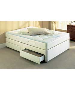 Dorlux Double Ortho Deluxe Divan with 2 Drawers