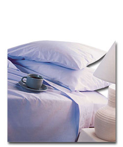 Dorma Percale Collection Double Flat Sheet - Lavender.