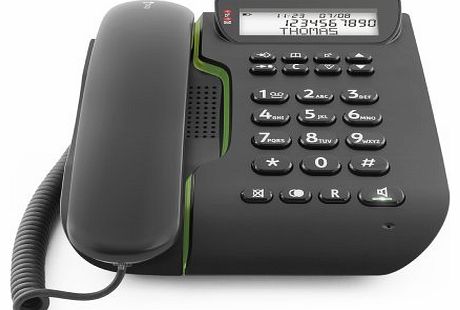 Comfort 3000 Easy to Use Corded Telephone - Black