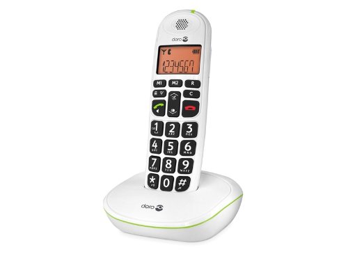 PhoneEasy 100W Single DECT Cordless Phone - White