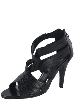 Dorothy Perkins Black cross sandals