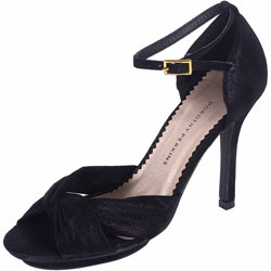 Dorothy Perkins BLACK TWIST FRONT SANDAL