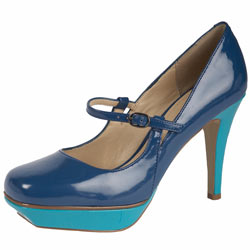 Dorothy Perkins Blue platform shoes