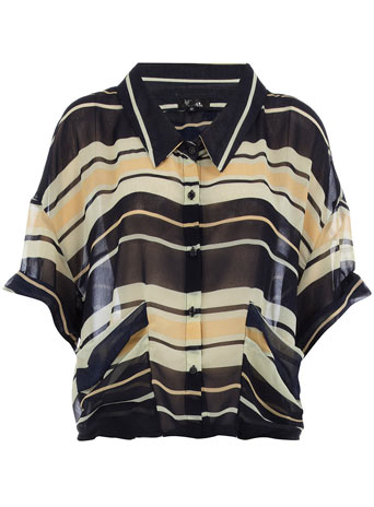 Dorothy Perkins Blue striped blouse DP65000521