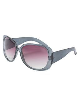 Dorothy Perkins Blue wide frame sunglasses