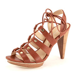 Dorothy Perkins Brown lace up shoes