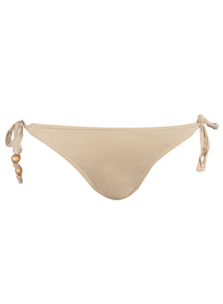 Dorothy Perkins Gold beaded tie side bottoms