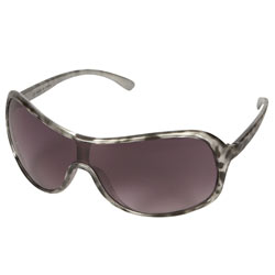 Dorothy Perkins Grey animal visor sunglasses