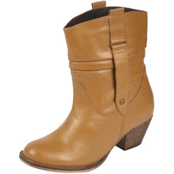Dorothy Perkins Honey side buckle boots
