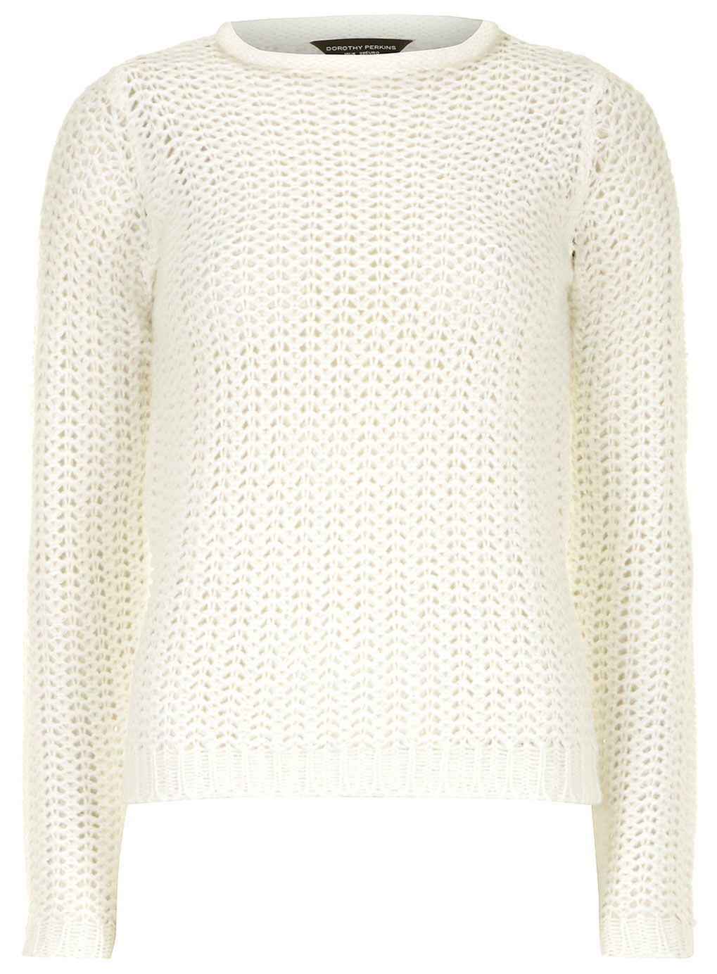 Ivory roll neck jumper 55136202