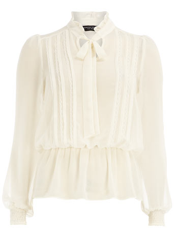 Ivory victoriana blouse DP05326682