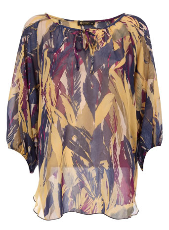 Dorothy Perkins Leaf print blouse DP51000962