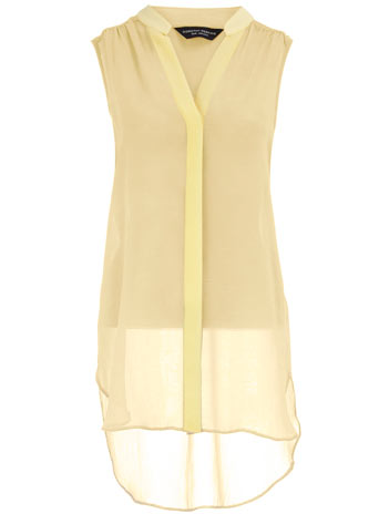 Dorothy Perkins Lemon sleeveless blouse DP05283942