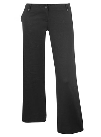 Dorothy Perkins Maternity black linen trousers