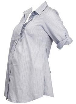 Dorothy Perkins Maternity lurex stripe blouse