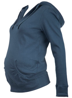 Dorothy Perkins Maternity teal hoodie