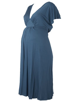 Dorothy Perkins Maternity teal jersey dress