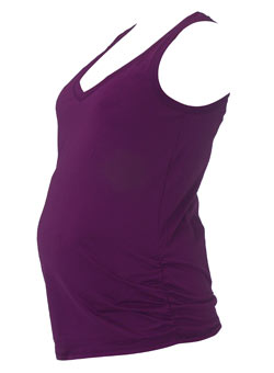 Maternity violet vest