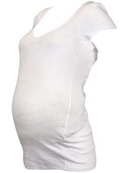 Maternity white t-shirt